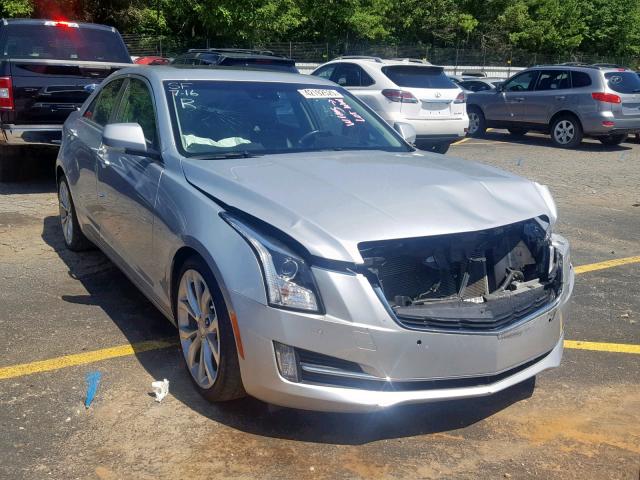 1G6AE5SX9G0103346 - 2016 CADILLAC ATS PREMIU SILVER photo 1