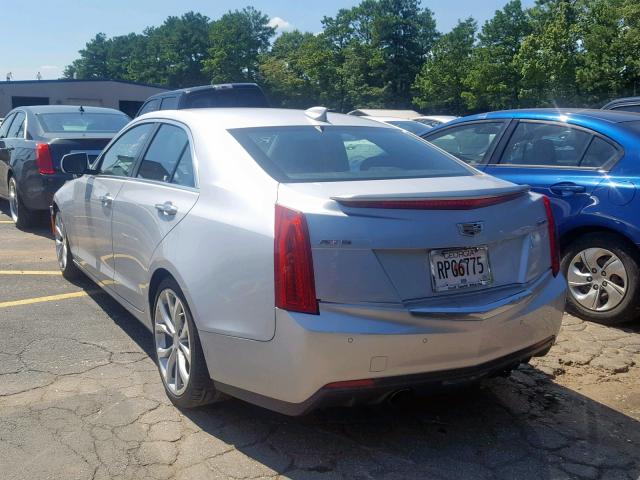 1G6AE5SX9G0103346 - 2016 CADILLAC ATS PREMIU SILVER photo 3