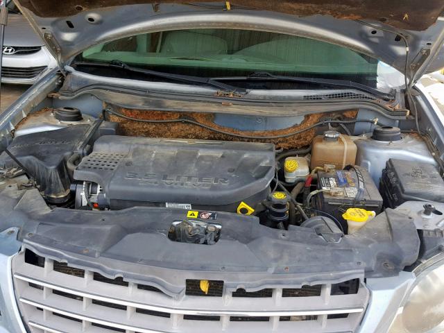 2C8GM68404R631922 - 2004 CHRYSLER PACIFICA TEAL photo 7