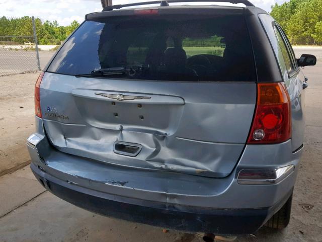 2C8GM68404R631922 - 2004 CHRYSLER PACIFICA TEAL photo 9