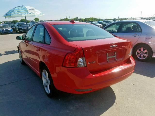 YV1MS390682370864 - 2008 VOLVO S40 2.4I RED photo 3