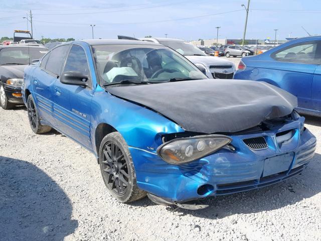1G2NE52E6XM866404 - 1999 PONTIAC GRAND AM S BLUE photo 1