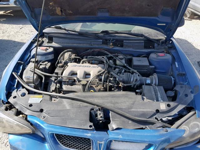 1G2NE52E6XM866404 - 1999 PONTIAC GRAND AM S BLUE photo 7
