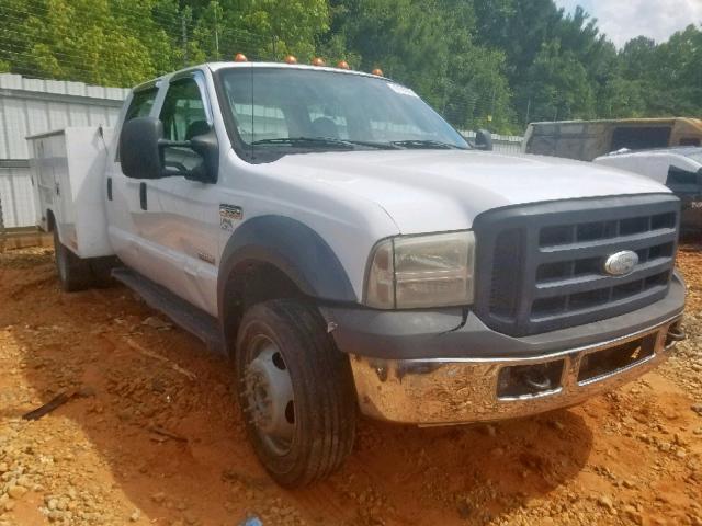 1FDAW56P17EA83936 - 2007 FORD F550 SUPER WHITE photo 1