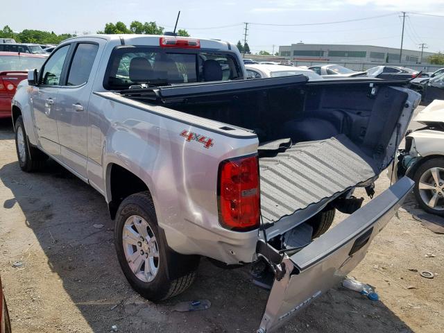 1GCGTCEN1J1306759 - 2018 CHEVROLET COLORADO L SILVER photo 3