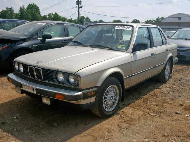 WBAAE6408G1700112 - 1986 BMW 325 E AUTO TAN photo 2