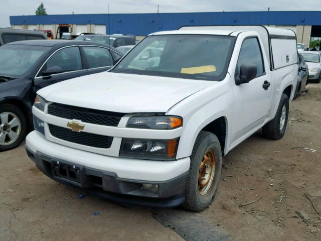 1GCCSDFEXC8151774 - 2012 CHEVROLET COLORADO L WHITE photo 2