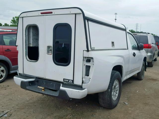 1GCCSDFEXC8151774 - 2012 CHEVROLET COLORADO L WHITE photo 4
