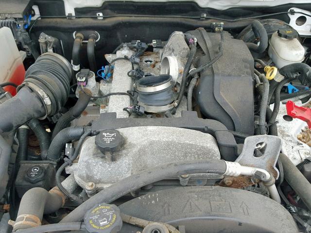 1GCCSDFEXC8151774 - 2012 CHEVROLET COLORADO L WHITE photo 7