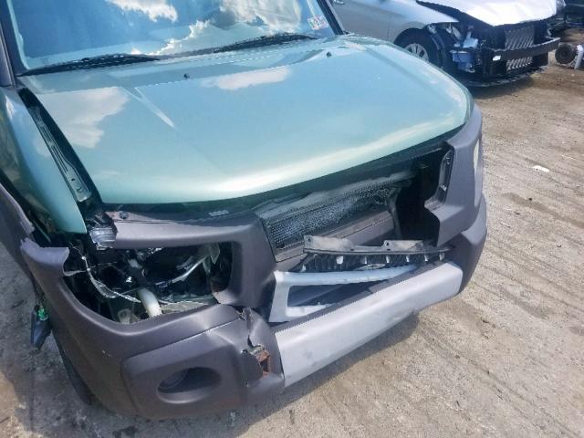 5J6YH28654L022915 - 2004 HONDA ELEMENT EX GREEN photo 9