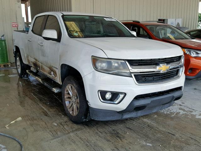 1GCGSAE37F1142883 - 2015 CHEVROLET COLORADO WHITE photo 1