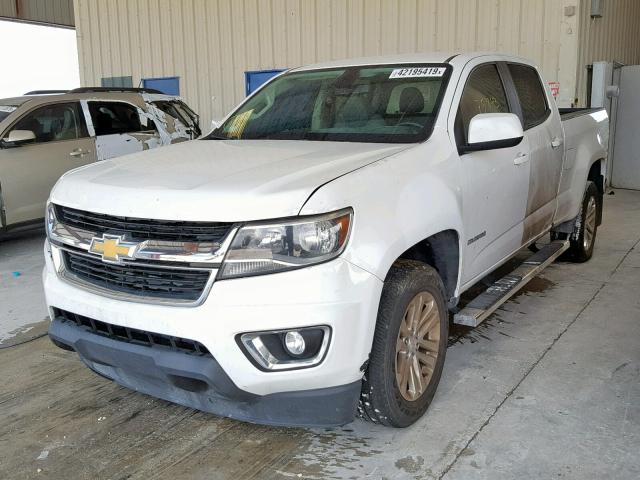 1GCGSAE37F1142883 - 2015 CHEVROLET COLORADO WHITE photo 2