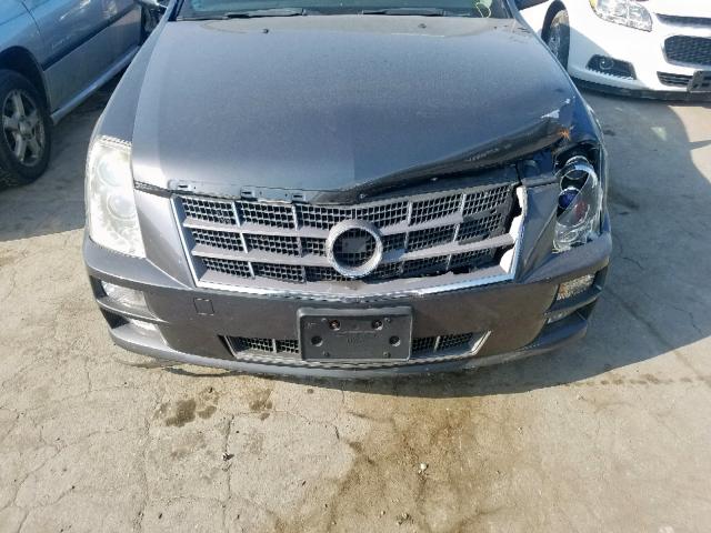 1G6DC67A980114863 - 2008 CADILLAC STS GRAY photo 7