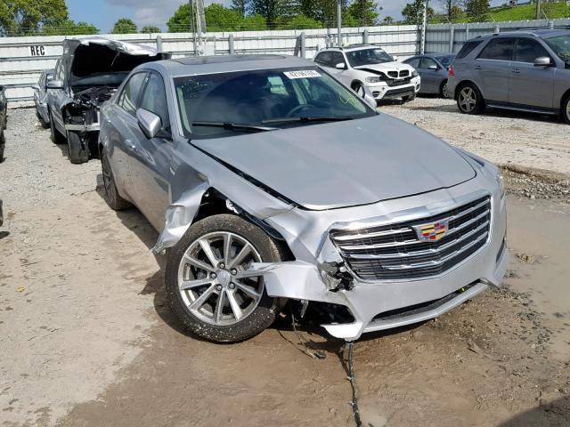 1G6AR5SX6K0139296 - 2019 CADILLAC CTS LUXURY SILVER photo 1