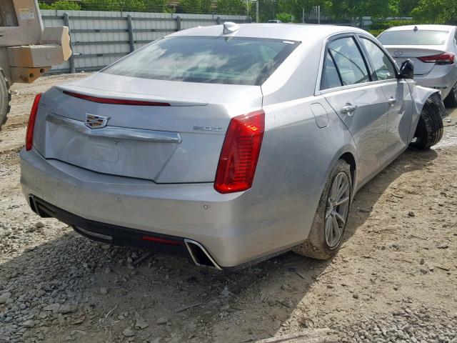 1G6AR5SX6K0139296 - 2019 CADILLAC CTS LUXURY SILVER photo 4