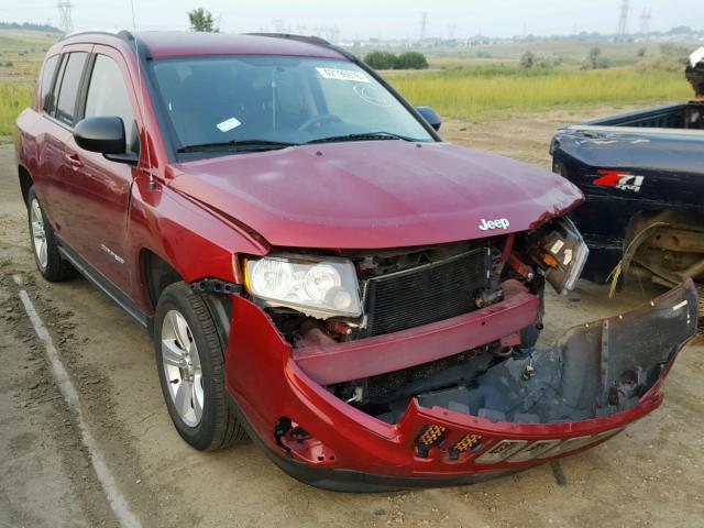 1C4NJDBB7ED504618 - 2014 JEEP COMPASS SP 橙色 照片 1