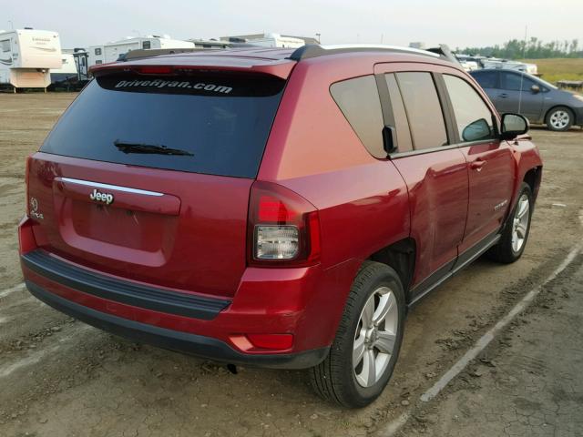 1C4NJDBB7ED504618 - 2014 JEEP COMPASS SP 橙色 照片 4