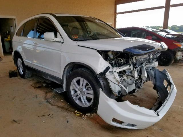 5J6RE3H78AL012726 - 2010 HONDA CR-V EXL WHITE photo 1