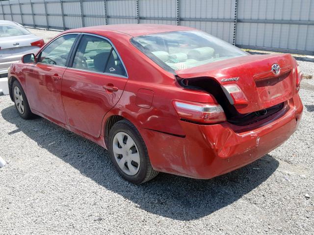 4T1BE46KX7U120462 - 2007 TOYOTA CAMRY NEW RED photo 4