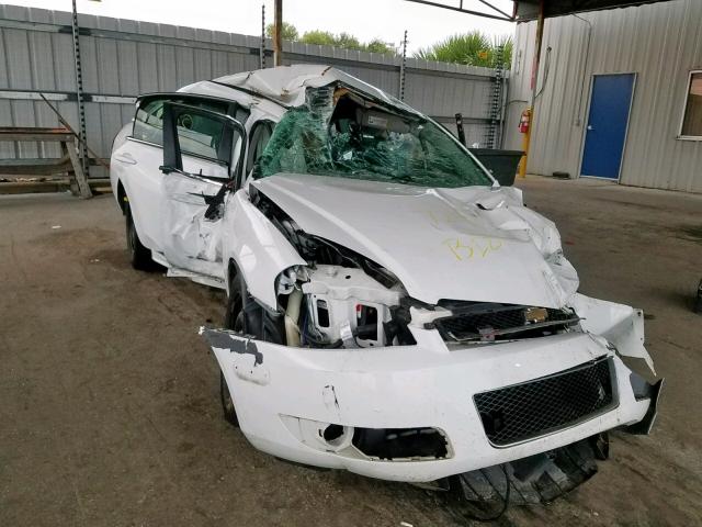 2G1WD5E3XC1307076 - 2012 CHEVROLET IMPALA POL WHITE photo 1