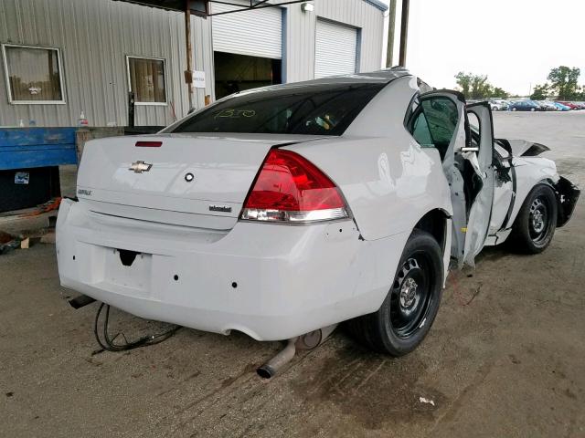 2G1WD5E3XC1307076 - 2012 CHEVROLET IMPALA POL WHITE photo 4