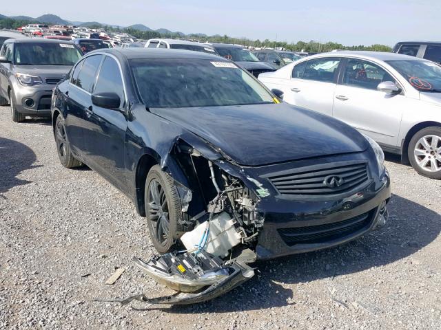 JN1CV6AP7AM401183 - 2010 INFINITI G37 BASE BLACK photo 1