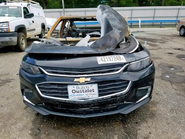 1G1ZH5SXXHF139755 - 2017 CHEVROLET MALIBU PRE 黑色 照片 10