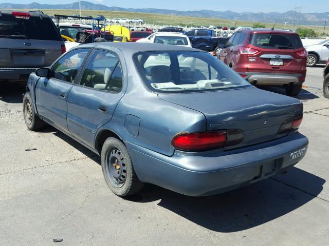 1Y1SK5286SZ064265 - 1995 GEO PRIZM LSI GREEN photo 3