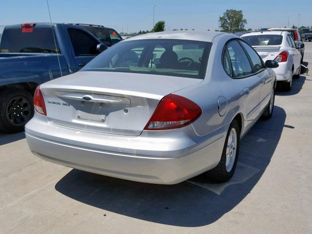1FAFP55S44G190319 - 2004 FORD TAURUS SES SILVER photo 4