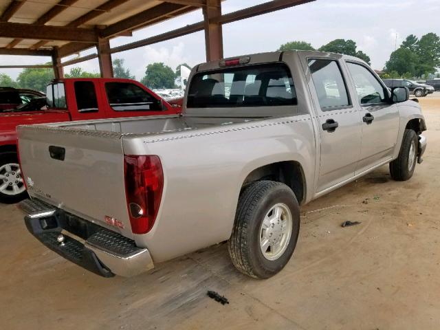 1GTCS13E188178100 - 2008 GMC CANYON BROWN photo 4