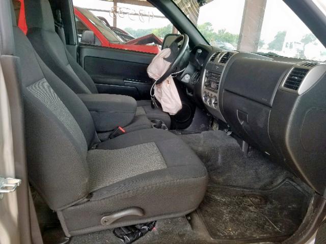 1GTCS13E188178100 - 2008 GMC CANYON BROWN photo 5