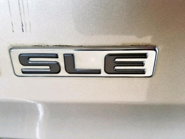 1GTCS13E188178100 - 2008 GMC CANYON BROWN photo 9