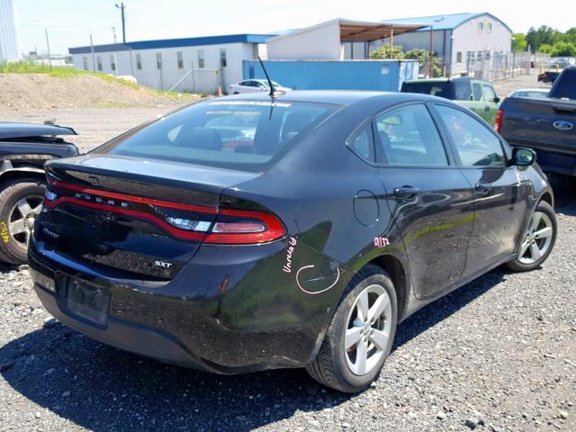 1C3CDFBB5FD435606 - 2015 DODGE DART SXT BLACK photo 4