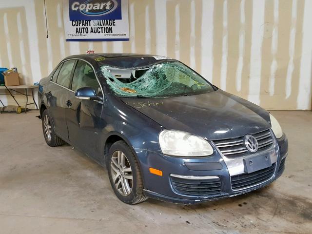 3VWDF71K16M633814 - 2006 VOLKSWAGEN JETTA 2.5L BLUE photo 1