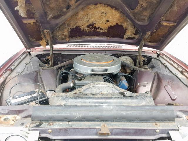 2Y83Z138651 - 1962 FORD THUNDERBIR RED photo 7