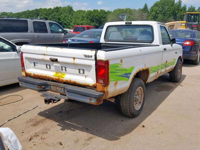 1FTCR11A9MTA24995 - 1991 FORD RANGER WHITE photo 4