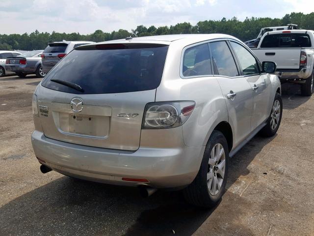 JM3ER293070134500 - 2007 MAZDA CX-7 SILVER photo 4