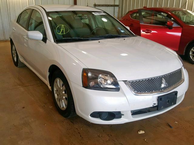 4A32B2FF9BE021684 - 2011 MITSUBISHI GALANT FE WHITE photo 1