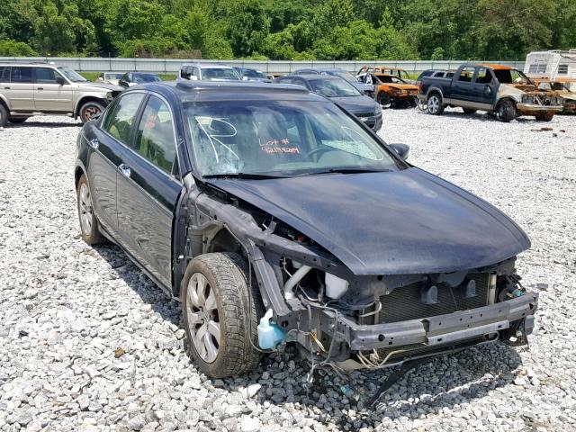 1HGCP36848A059261 - 2008 HONDA ACCORD EXL BLACK photo 1