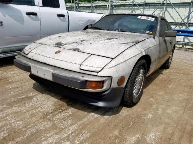 92A0433078 - 1980 PORSCHE 924 WHITE photo 2