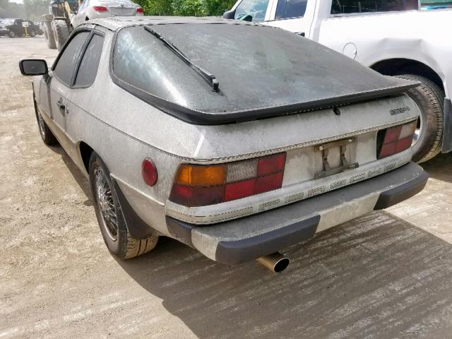 92A0433078 - 1980 PORSCHE 924 WHITE photo 3