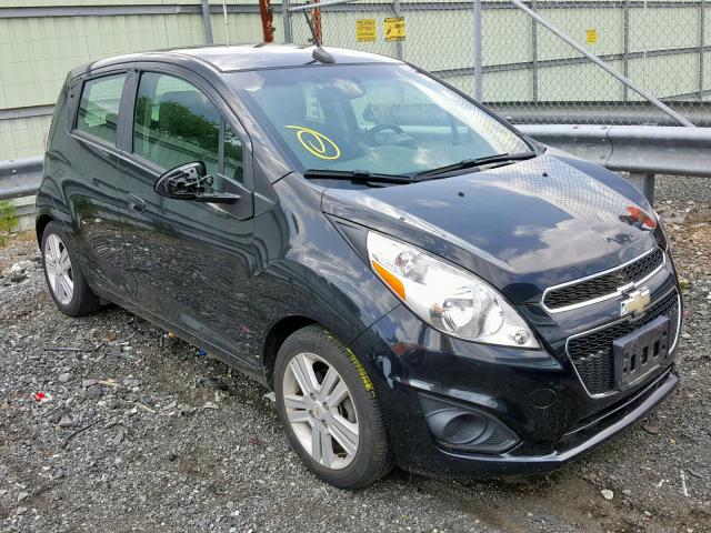 KL8CA6S9XEC538700 - 2014 CHEVROLET SPARK LS BLACK photo 1