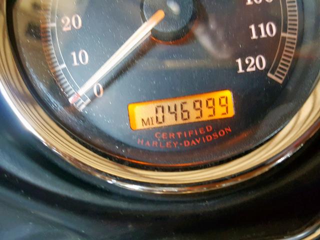 1HD1FCW196Y647915 - 2006 HARLEY-DAVIDSON FLHTCUI BLACK photo 8