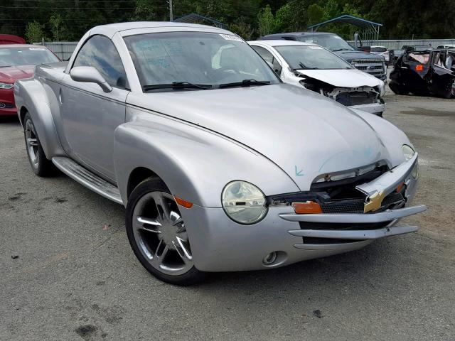 1GCES14PX4B113140 - 2004 CHEVROLET SSR SILVER photo 1