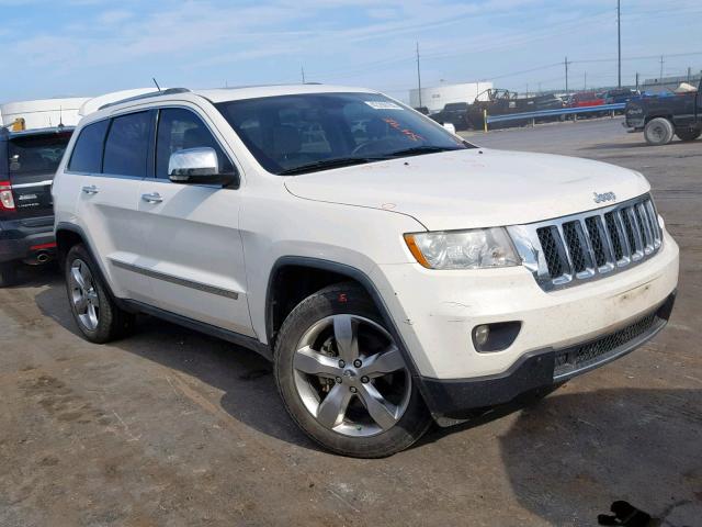 1J4RS6GT2BC652618 - 2011 JEEP GRAND CHER WHITE photo 1