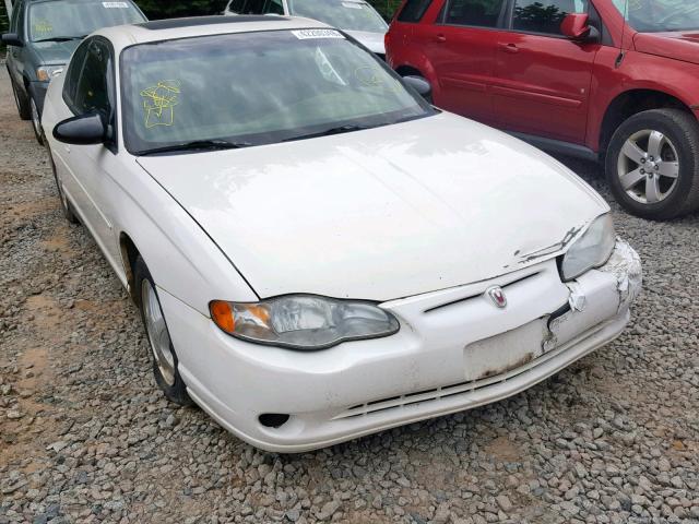 2G1WX15K429241681 - 2002 CHEVROLET MONTE CARL WHITE photo 1