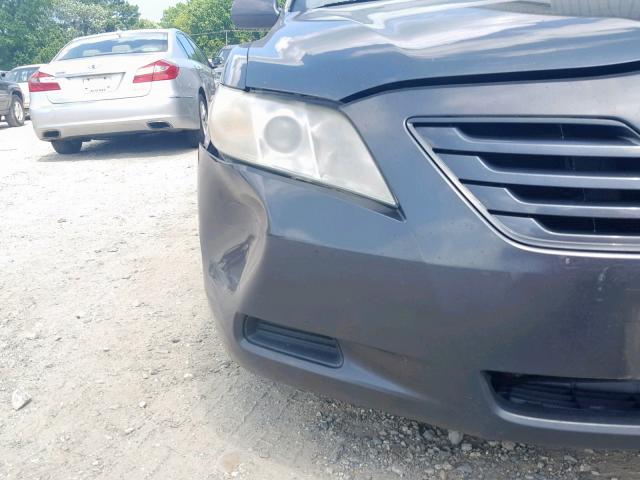 4T1BE46K97U694910 - 2007 TOYOTA CAMRY NEW GRAY photo 9