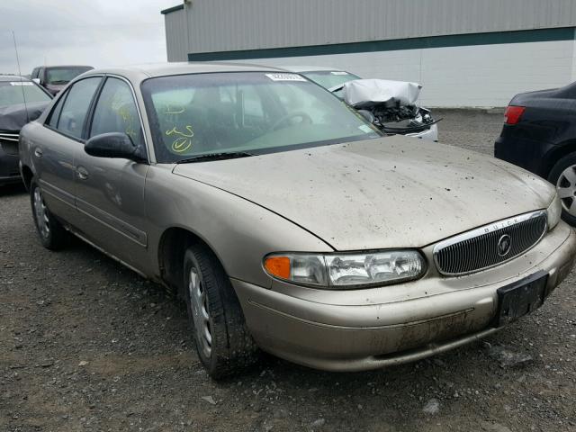 2G4WS52J221130355 - 2002 BUICK CENTURY CU TAN photo 1