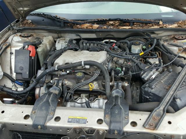 2G4WS52J221130355 - 2002 BUICK CENTURY CU TAN photo 7