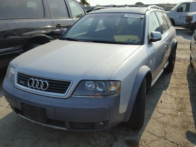 WA1YD64B44N086289 - 2004 AUDI ALLROAD SILVER photo 2